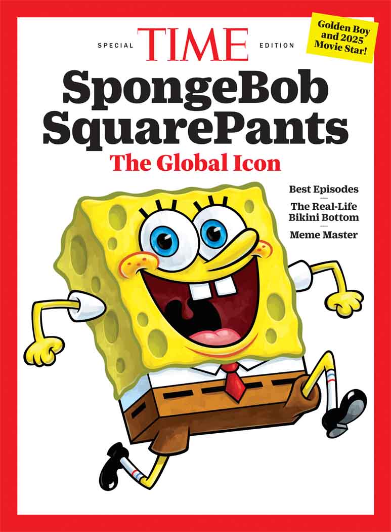 Cover of TIME Spongebob Squarepants