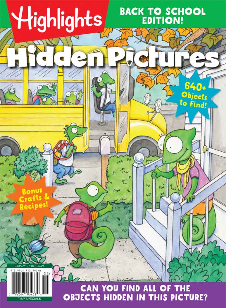 Cover of Highlights Hidden Pictures: Back to School