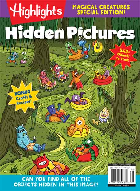 Cover of Highlights Hidden Pictures: Magical Creatures Special Edition