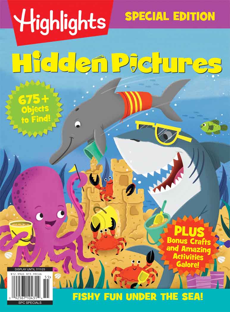 Cover of Highlights Hidden Pictures: Fishy Fun Under the Sea