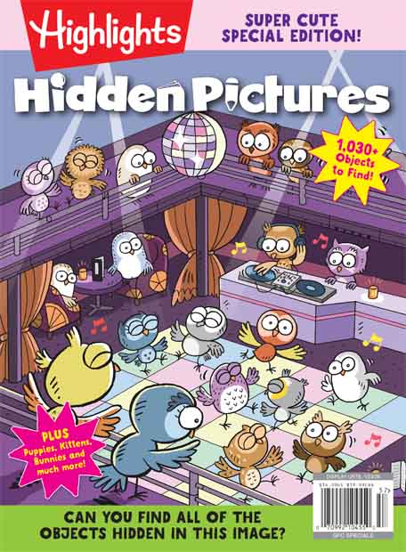 Cover of Highlights Hidden Pictures: Super Cute Special Edition