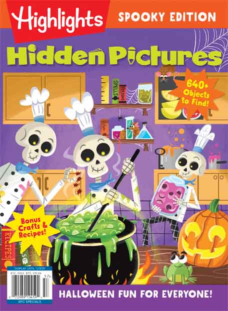 Cover of Highlights Hidden Pictures Spooky Edition