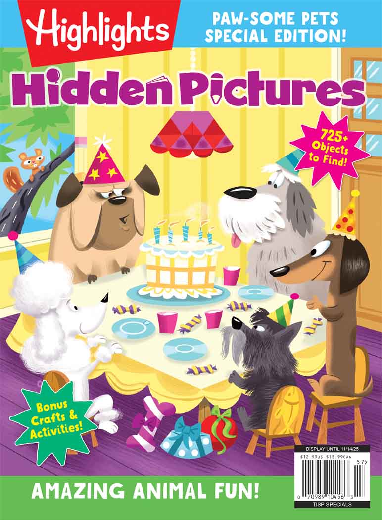 Cover of Highlights Hidden Pictures: Pawesome Pets
