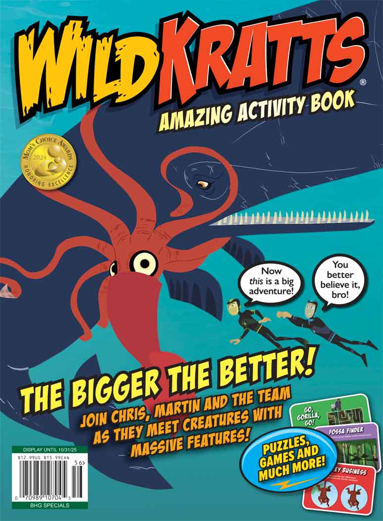 Cover of Wild Kratts: The Bigger, The Better