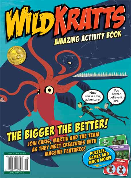 Cover of Wild Kratts: The Bigger, The Better
