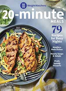 Latest issue of Weight Watchers 20-Minute Meals