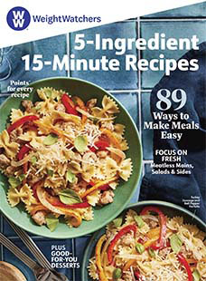 Latest issue of Weight Watchers: 5 Ingredient, 15 Minute Recipes 2023