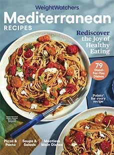 Latest issue of Weight Watchers Mediterranean Recipes