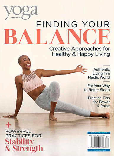 Cover of Yoga Journal: Finding Your Balance